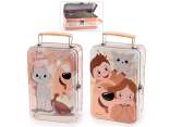 Cutie metalica pentru alimente cu maner 