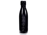 Flacon termic 500 ml din otel inoxidabil negru 