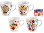 Pack of 2 porcelain cups 