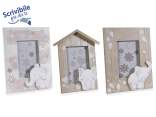 Wooden photo frame with 