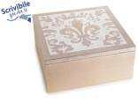 Wooden storage box 