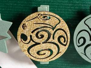 Clothespin wholesaler close Christmas package