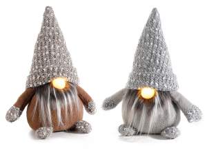 Decorations with cloth / fabric lights