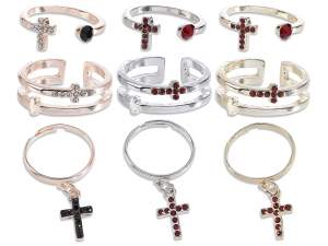 wholesale test tube crosses ring