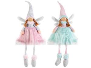 Grossistes anges jersey de fourrure écologique