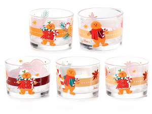 Wholesale Christmas gingerbread aperitif set