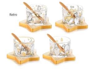 Christmas wholesalers aperitif set bowl and cup