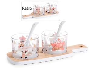 Wholesale christmas tray bowls