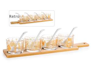 Wholesale aperitif tray christmas bowls