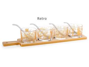 Wholesale aperitif tray christmas bowls