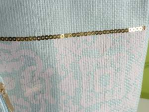 wholesale bag pochette raffia pencil case