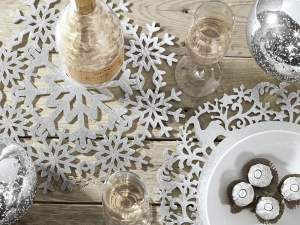 Platos navideños de plata al por mayor