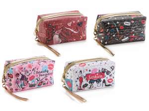 Beauty case wholesaler imitation leather design