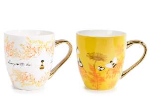Wholesale porcelain honey bees cup