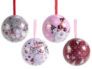 Mayorista de gnomos navideños abriendo bola