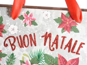 Mayorista de bolsas de papel para regalos de Navid