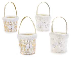Al por mayor bolsa de navidad panettone