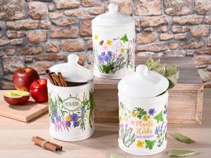 Angrosist borcan alimentar ierburi ceramice