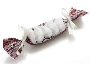 Wholesale bordeaux satin ribbon