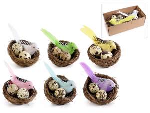Wholesale birds nest decoration
