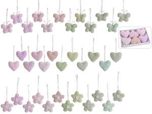 wholesale decorations flower heart butterflies