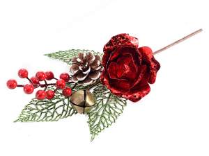 Wholesale pink campanella sprig