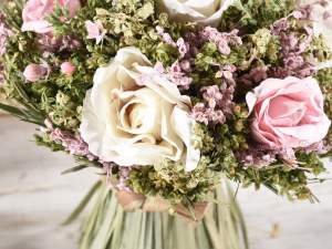 buchet en-gros flori artificiale false trandafiri