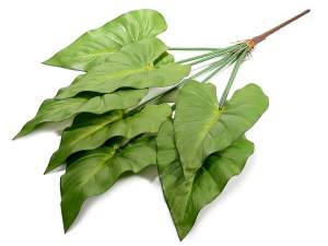 Wholesale artificial green leaves