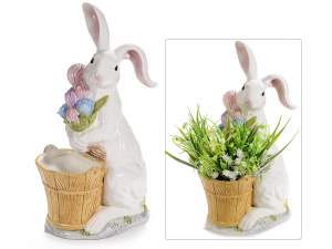 Wholesale Easter bunny vase holder
