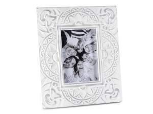 porte-photo en bois décoré en gros