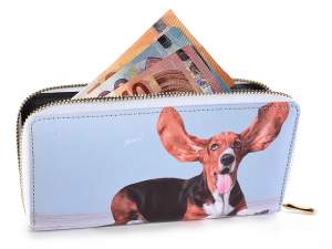 Porta sábanas de polipiel con diseño animal al por