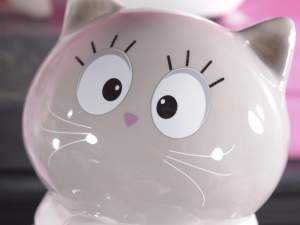 Wholesale ceramic cat jar