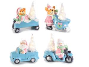 Wholesale christmas decoration ceramic lights
