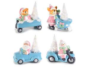 Wholesale christmas decoration ceramic lights