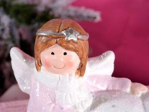 Wholesale glitter decorative angel