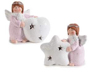 Wholesale glitter decorative angel
