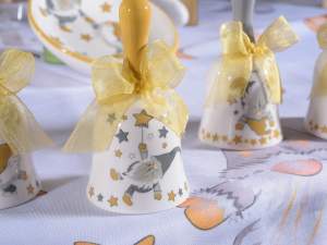 Christmas bells wholesaler with gnome decoration