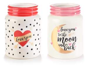 Día de San Valentín: cerámica