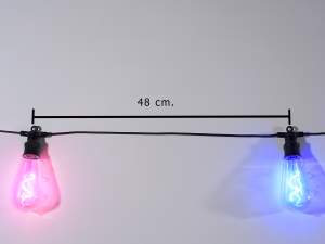 Wholesale wire lights colored garden bulbs