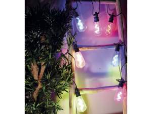 Wholesale wire lights colored garden bulbs