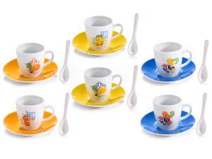 Citrus coffee cup wholesale