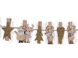 Wholesale christmas hair clips
