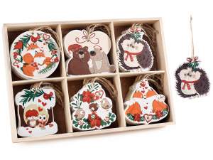 Christmas decorations and gift tags