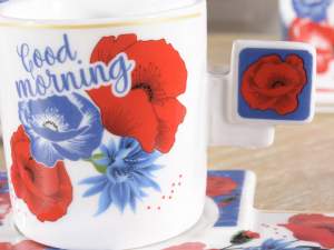 Wholesale golden rim coffee cups