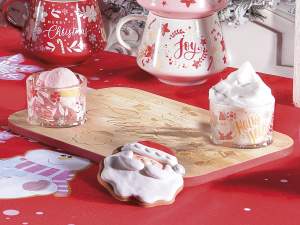 Grossiste set apéritif de Noël coupes en verre