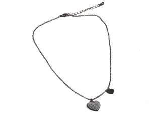 Coliere tip choker cu inimă și stea, en-gros