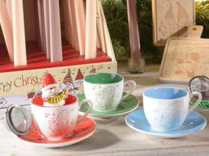 Wholesale christmas gnomes coffee mugs