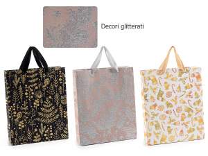 Wholesale bags christmas gifts paper 3d decoration