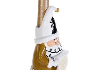 Wholesale christmas santa reindeer candle holder
