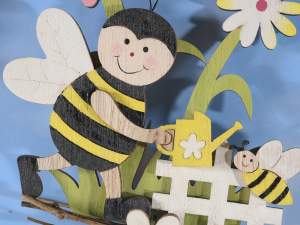 wholesaler window decorations spring bees flowers